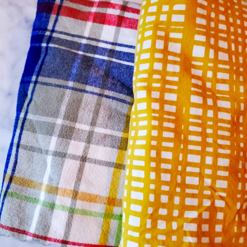 *LOT of 2 Land of Nod crib sheets
